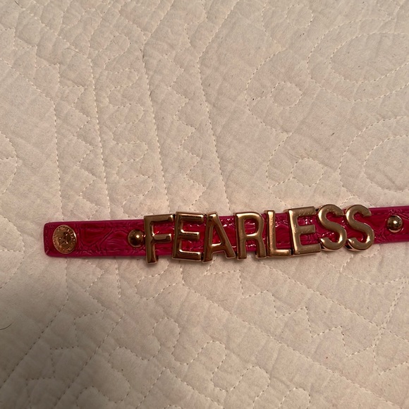 Taylor Swift Eras Tour BCBGENERATION Fearless Pink and Rose Gold Bracelet - Picture 2 of 5